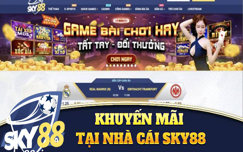 Giới thiệu chương trình khuyến mãi cực khủng tại Sky88